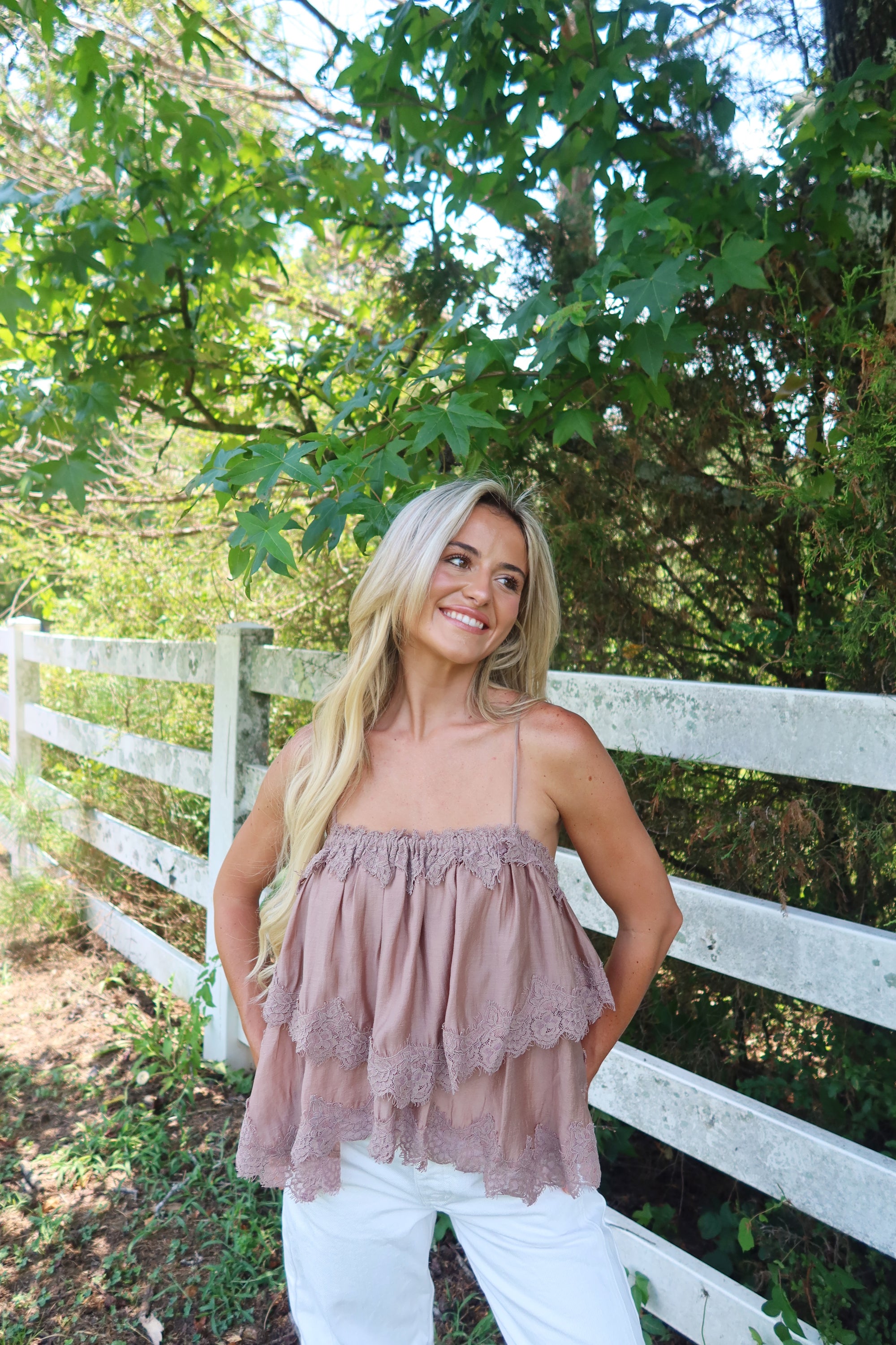 Cleo Tiered Cami Top