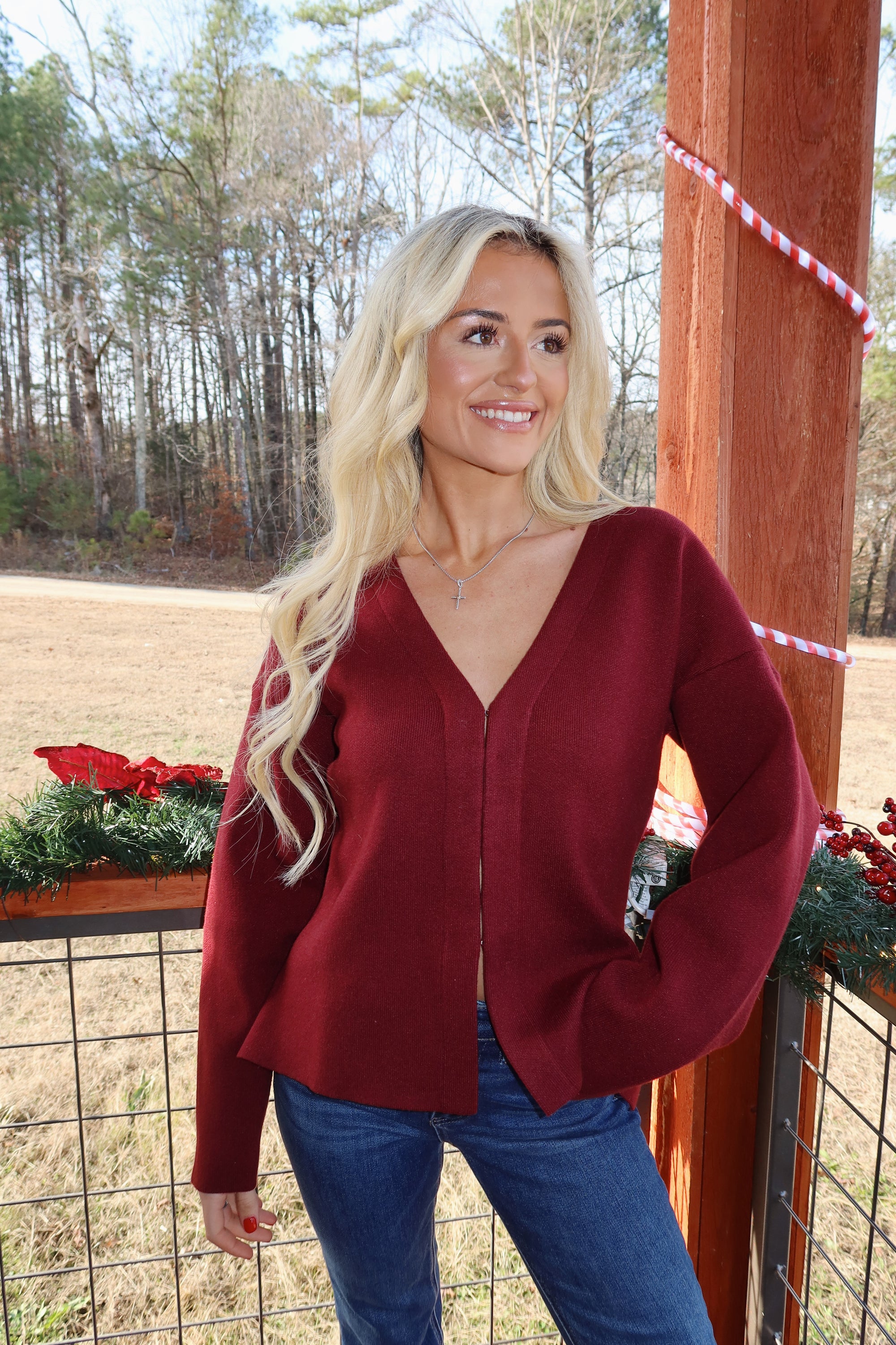 Greta Knit Cardigan Top