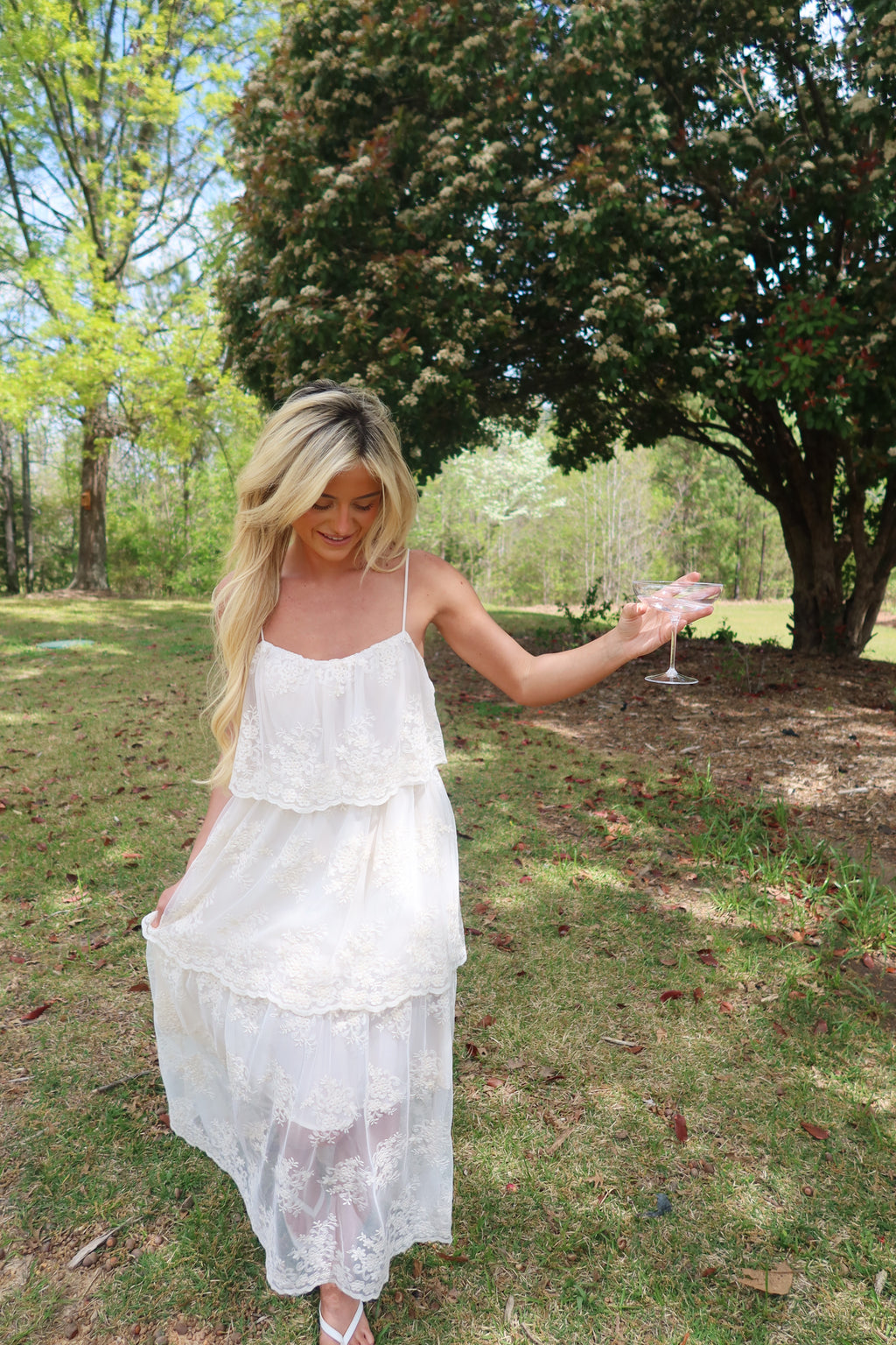 The Love Story Tiered Maxi Dress