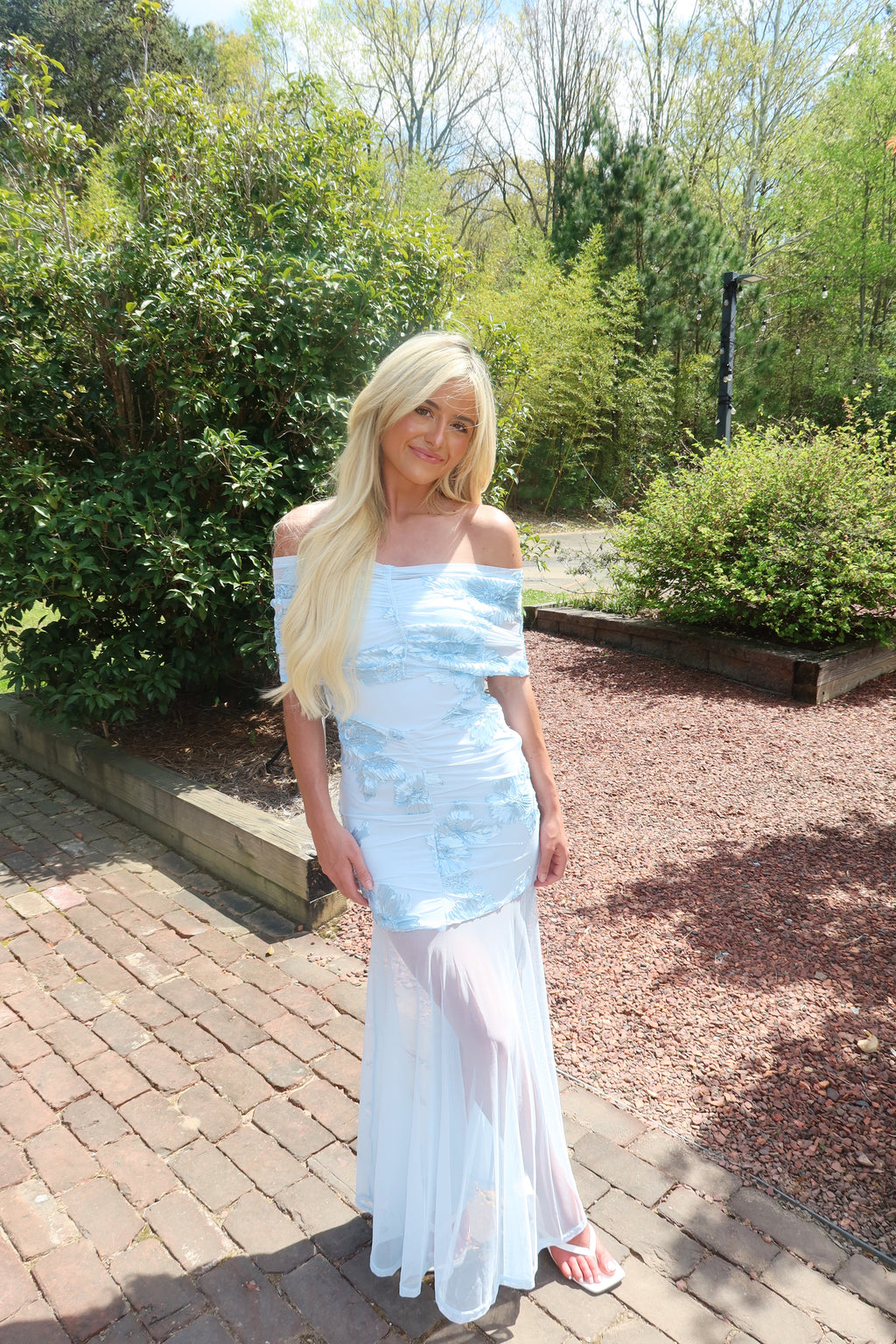 The Something Blue Maxi Dress