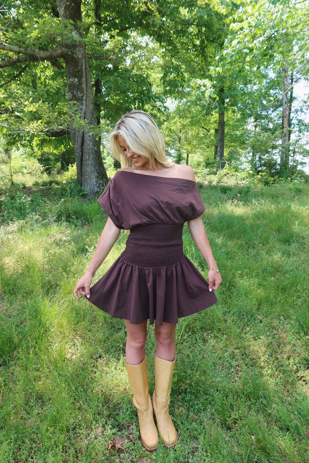 Asha Short Sleeve Mini Dress