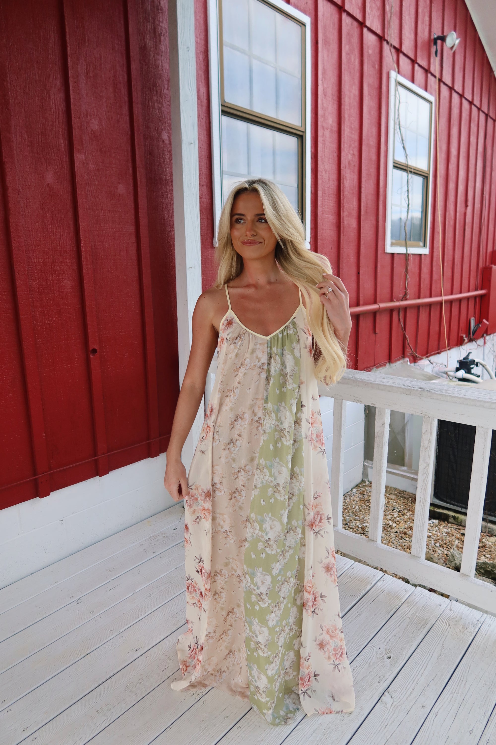 The Lila Garden Maxi