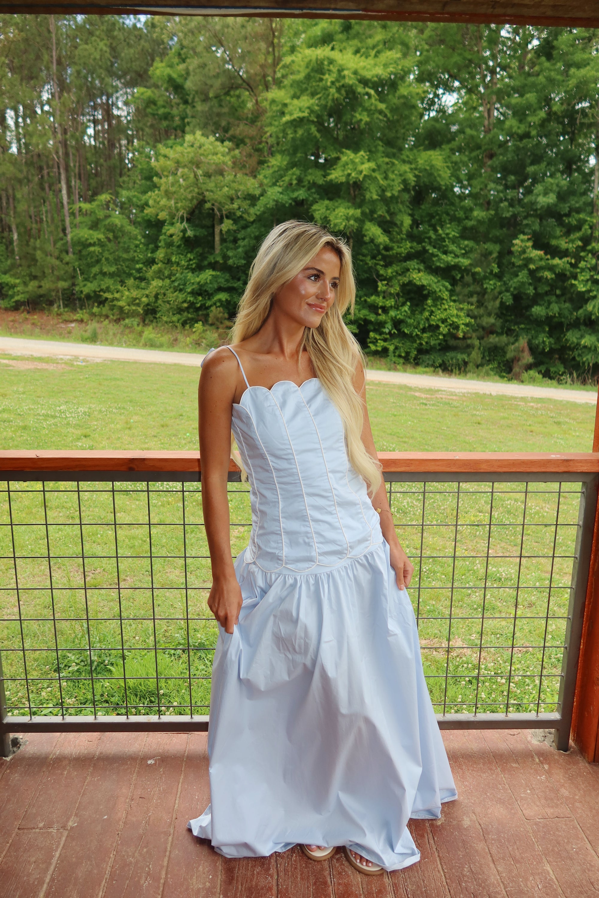 The Heirloom Scalloped Skirt Set