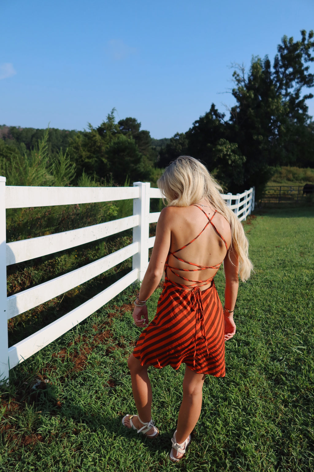 Strappy Mini Dress