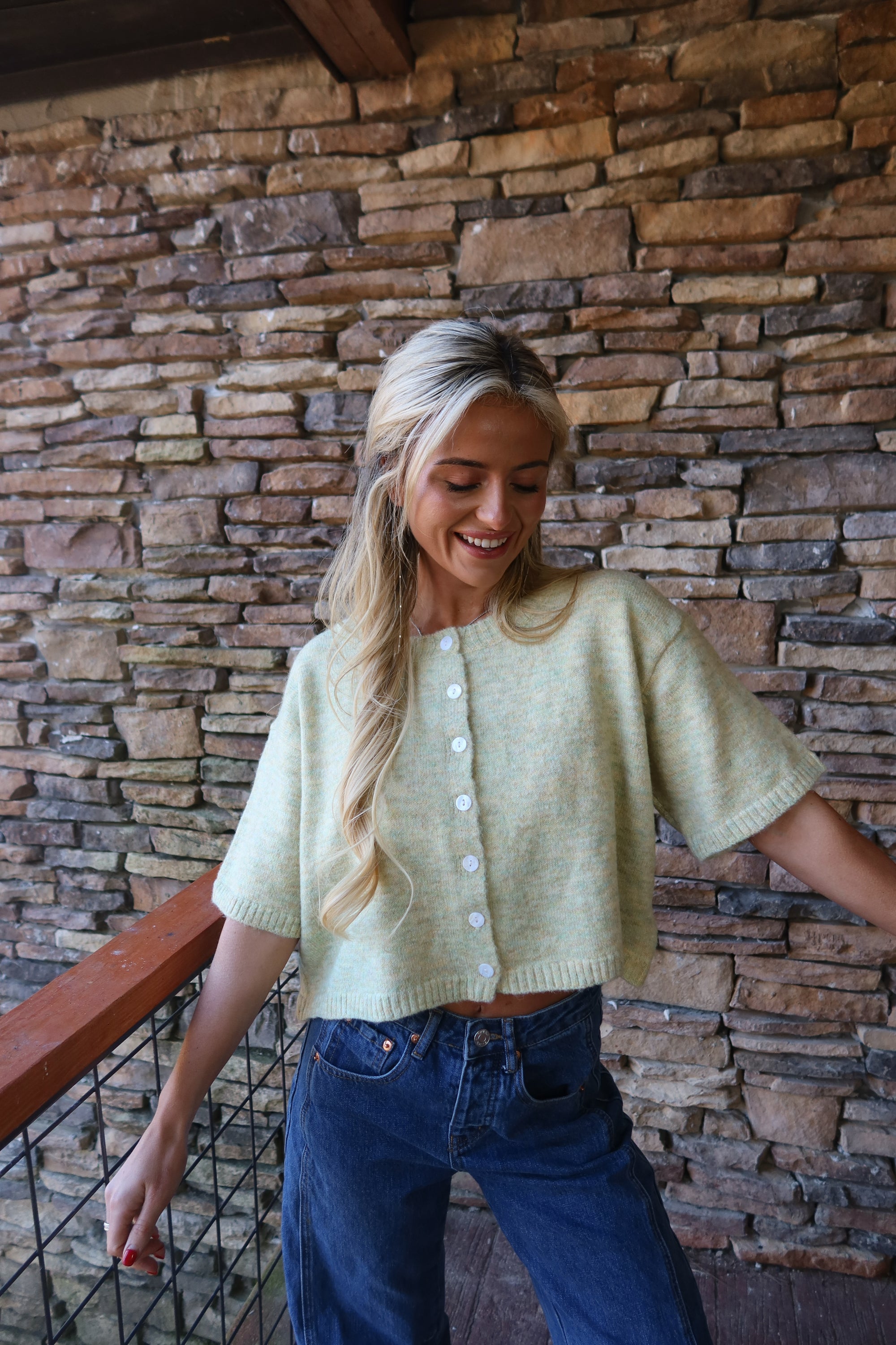 Cora Cardigan (Green)