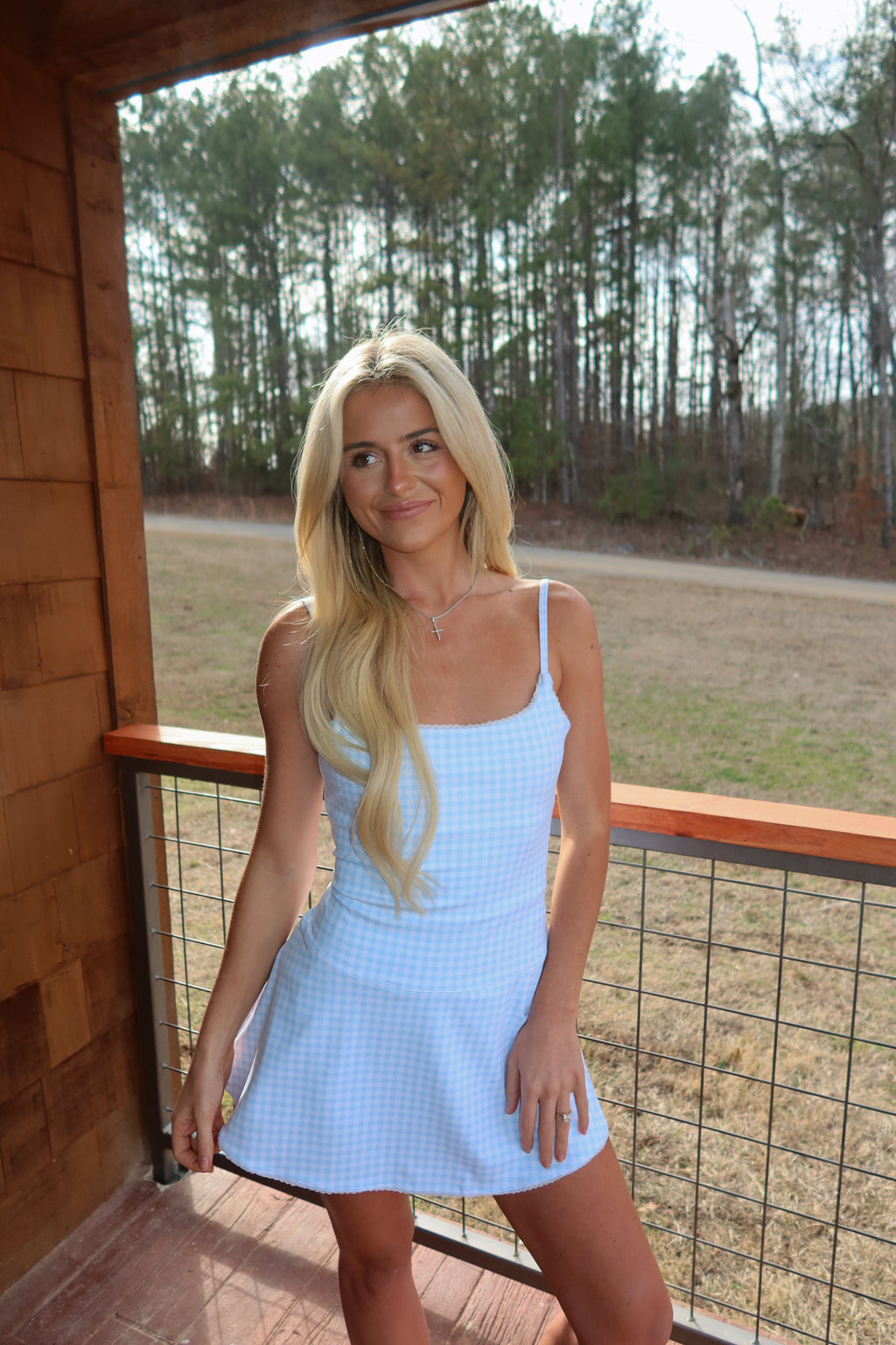 Picnic Gingham Tennis Dress