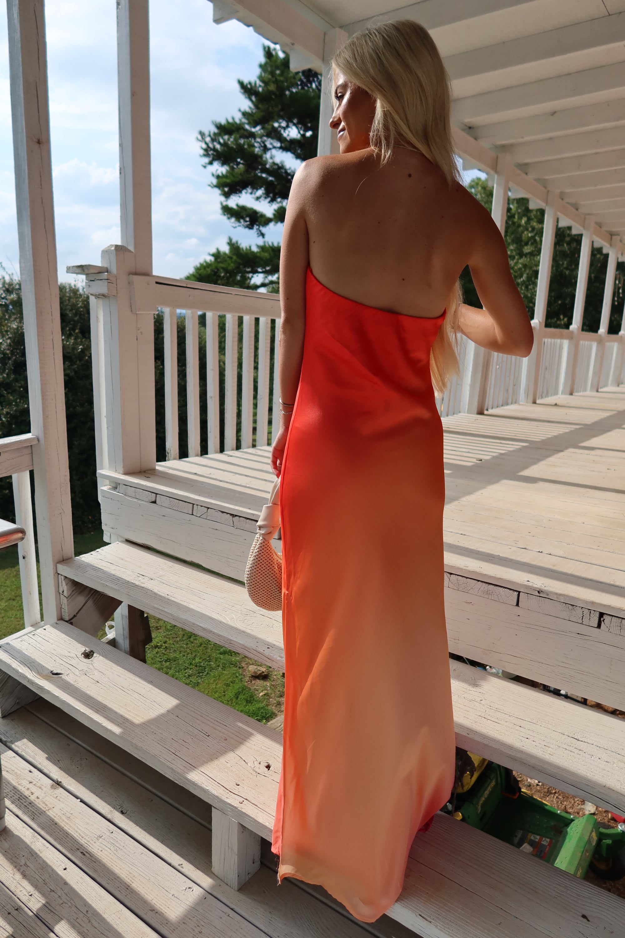 Sunset Ombre Maxi Dress